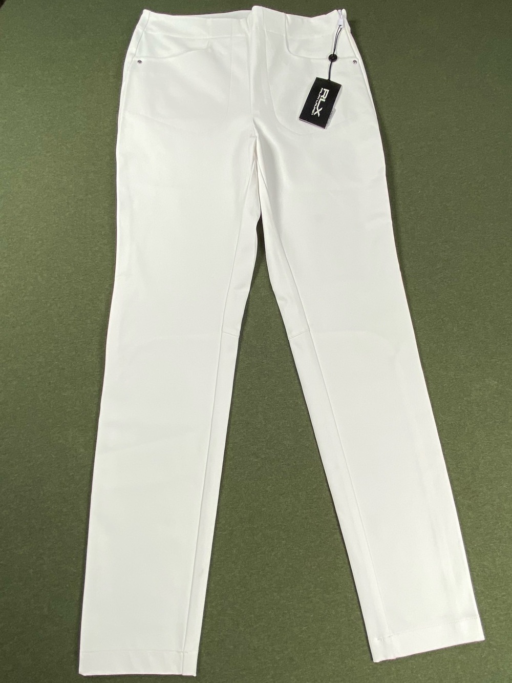 Ralph Lauren RLX Womens 4P Golf Pants White Core Stretch NWT $168